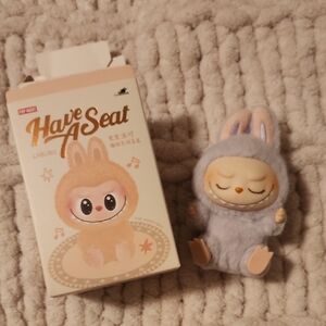 Pop Mart Labubu Gray Action Figure